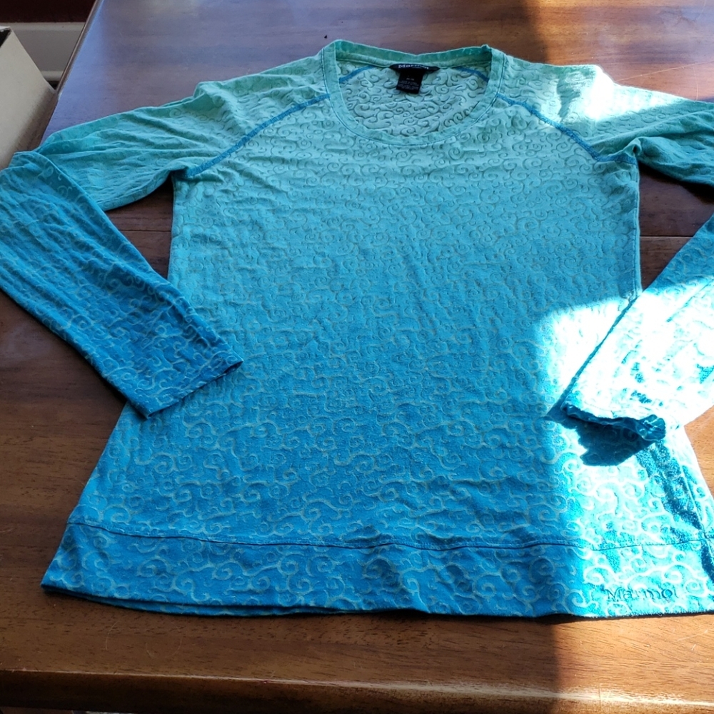 Marmot burnout ombre long sleeved tee